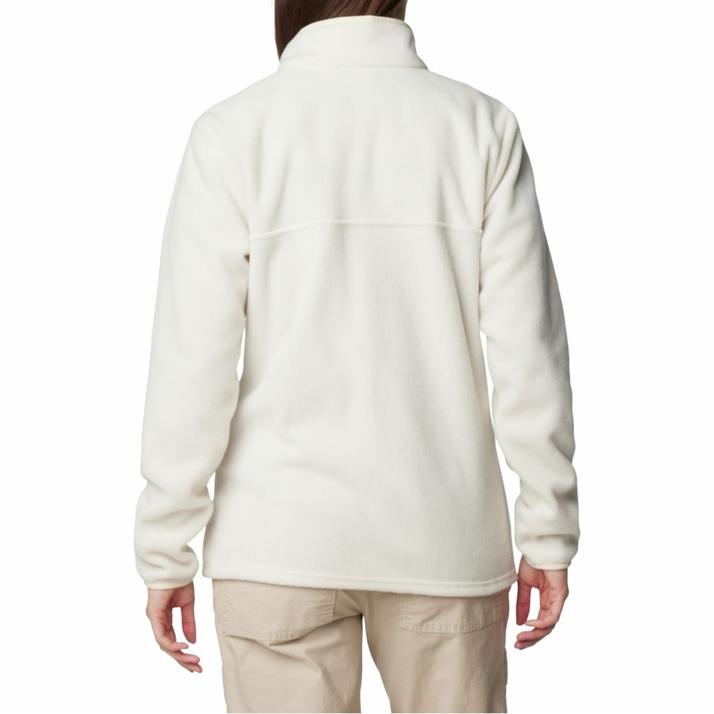 Columbia Fleece Pullover Cream Tan size Medium - Picture 11 of 11